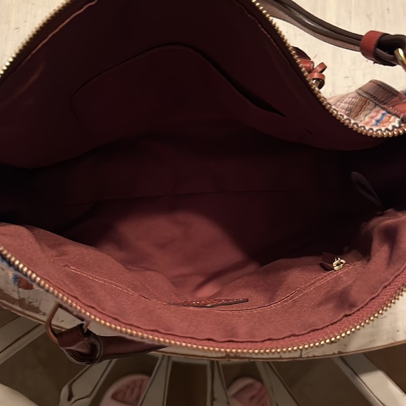 FOSSIL Parker Satchel/Crossbody and wristlet set - Picture 12 of 16